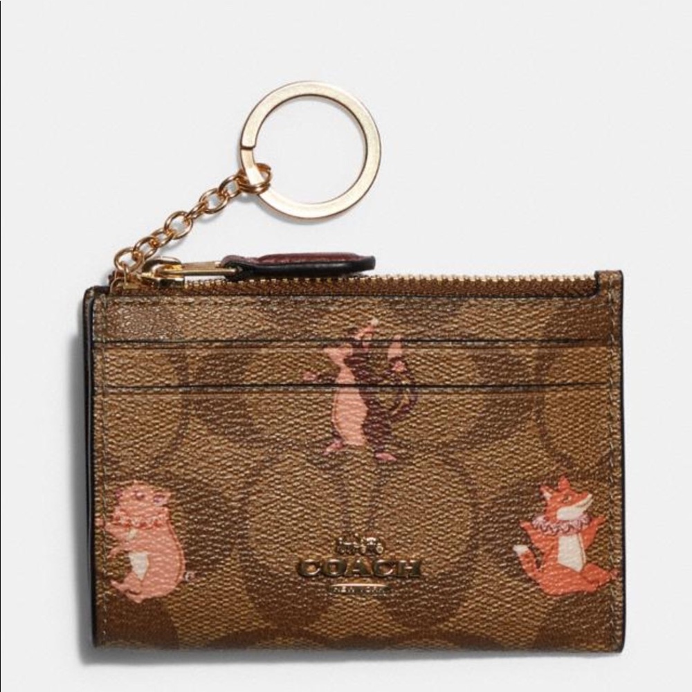 Coach Mini ID case
